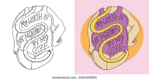 Cute hand drawn doodle lettering quote. Lettering pring for t-shirt, mug, shopper, clothes
100% vector image. Hand drawn doodle lettering image.