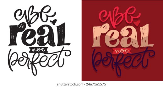 Cute hand drawn doodle lettering quote. Lettering for t-shirt design, mug print, bag print, clothes fashion. 100% hand drawn vector image.