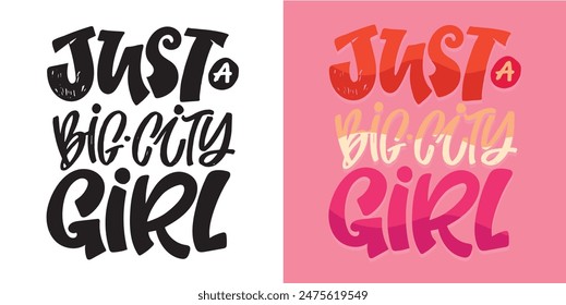 Cute hand drawn doodle lettering quote. T-shirt design, mug print. 100% hand drawn vector file