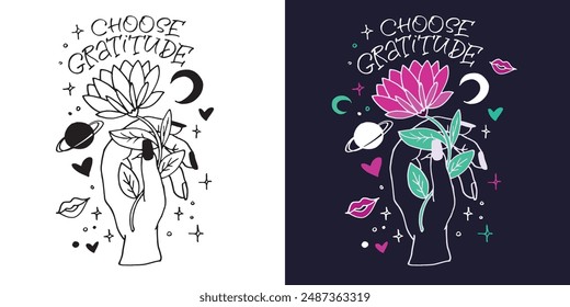 Cute hand drawn doodle lettering quote. Lettering for t-shirt design, mug print, bag print, clothes fashion. 100% hand drawn vector image.