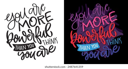 Cute hand drawn doodle lettering quote. Lettering for t-shirt design, mug print, bag print, clothes fashion. 100% hand drawn vector image.