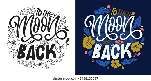 Cute hand drawn doodle lettering quote. Lettering for t-shirt design, mug print, bag print, clothes fashion. 100% hand drawn vector image.