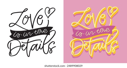 Cute hand drawn doodle lettering quote. Lettering for t-shirt design, mug print, bag print, clothes fashion. 100% hand drawn vector image.