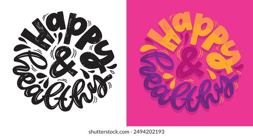 Cute hand drawn doodle lettering quote. Lettering for t-shirt design, mug print, bag print, clothes fashion. 100% hand drawn vector image.