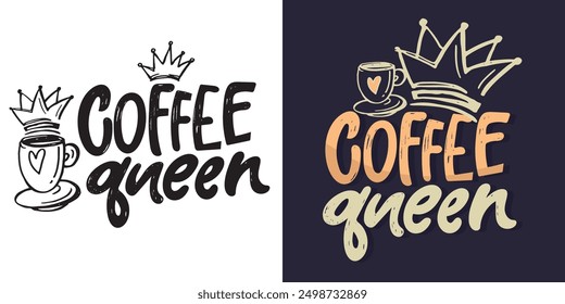 Cute hand drawn doodle lettering quote. Lettering for t-shirt design, mug print, bag print, clothes fashion. 100% hand drawn vector image.