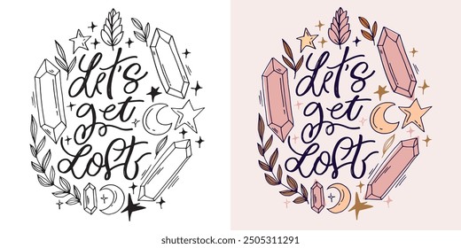 Cute hand drawn doodle lettering quote. Lettering for t-shirt design, mug print, bag print, clothes fashion. 100% hand drawn vector image.