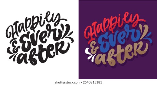 Cute hand drawn doodle lettering quote. Lettering for t-shirt design, mug print, bag print, clothes fashion. 100% hand drawn vector image.