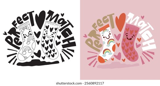 Linda cita de letras dibujadas a mano sobre el amor. Letras para el diseño de la camiseta, impresión de la taza, impresión del bolso, moda de la ropa. Imagen de Vector 100% dibujado a mano.