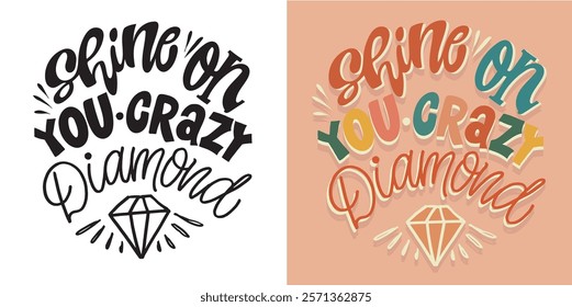 Cute hand drawn doodle lettering quote. Lettering for t-shirt design, mug print, bag print, clothes fashion. 100% hand drawn vector image.