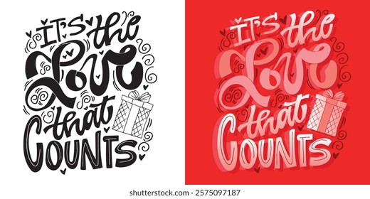 Cute hand drawn doodle lettering quote. Lettering for t-shirt design, mug print, bag print, clothes fashion. 100% hand drawn vector image.