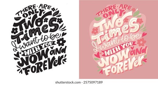 Cute hand drawn doodle lettering quote. Lettering for t-shirt design, mug print, bag print, clothes fashion. 100% hand drawn vector image.