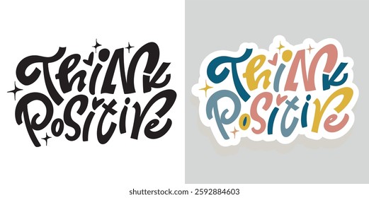 Cute hand drawn doodle lettering quote. Lettering for t-shirt design, mug print, bag print, clothes fashion. 100% hand drawn vector image.