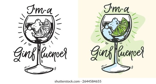Cute hand drawn doodle lettering quote. Lettering for t-shirt design, mug print, bag print, clothes fashion. 100% hand drawn vector image.