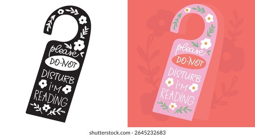 Cute hand drawn doodle lettering quote about books and reading. Lettering for t-shirt design, mug print, bag print, clothes fashion. 100% hand drawn vector image.