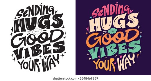Cute hand drawn doodle lettering quote. Lettering for t-shirt design, mug print, bag print, clothes fashion. 100% hand drawn vector image.