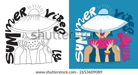Cute hand drawn doodle lettering quote. Lettering for t-shirt design, mug print, bag print, clothes fashion. 100% hand drawn vector image.