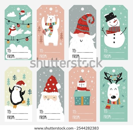 Similar – Image, Stock Photo Cheeky snowman Snowman