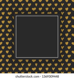 Cute hand drawn hearts - love concept. Mother's Day, Women's Day and Valentine's Day. Vector