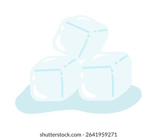 Cute Hand Drawn ice cubes