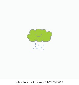 Cute hand drawn icons suitable for shirts, wall frames, kids clothing etc