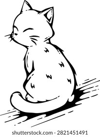 Cute hand drawn illustration