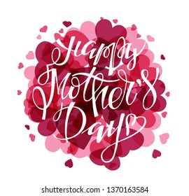 Cute hand drawn label - Happy Mothers Day