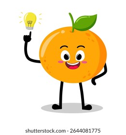 Cute Hand Drawn orange Get Idea