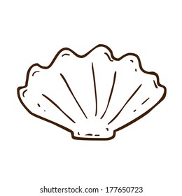 Cute Hand Drawn Vector illustration, black and white vector variant