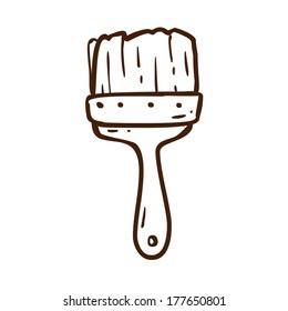 Cute Hand Drawn Vector illustration, black and white vector variant