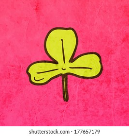 Cute Hand Drawn Vector illustration, Vintage Paper Texture Background 