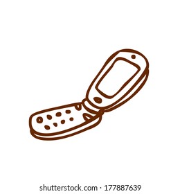 Ilustración de vectores dibujados a mano, variante vectorial de contorno en blanco y negro.