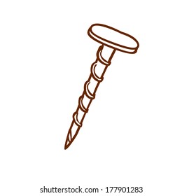 Ilustração de vetor desenhado à mão bonito, variante de vetor de contorno preto e branco.
