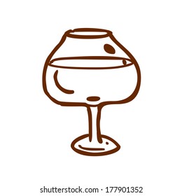 Ilustración de vectores dibujados a mano, variante vectorial de contorno en blanco y negro.