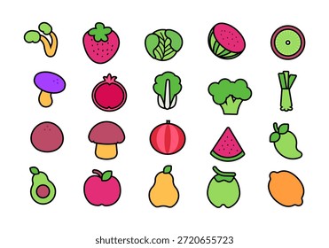 Elemento vegetal bonito desenhado à mão
