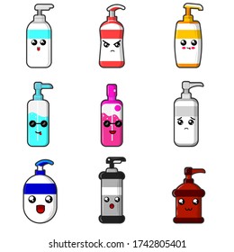 Cute hand sanitizer set bundle