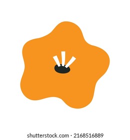 Cute Hand-drawn Flower Vector Illustration