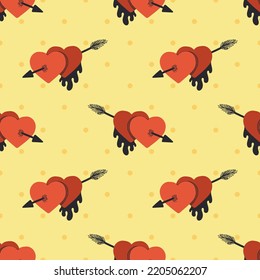 adorables elementos de valentía sin fisuras diseño de patrones 