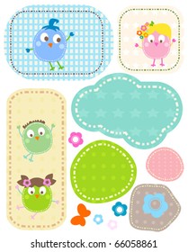 cute happy birds