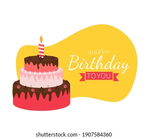 64,693 Birthday cake retro Images, Stock Photos & Vectors | Shutterstock