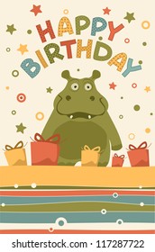 2,929 Happy birthday hippo Images, Stock Photos & Vectors | Shutterstock