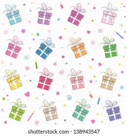 Cute Happy Birthday Card Stock Vector (Royalty Free) 138487784 ...