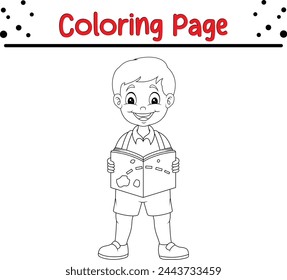 Cute Happy Children coloring page