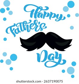 Cute Happy Father’s Day Poster