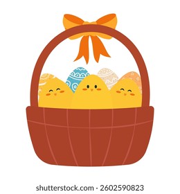 Cute Happy Easter Illustrations Collection