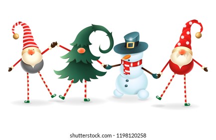 free christmas dance clipart