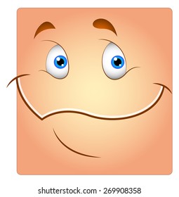 Cute Happy Innocent Box Smiley