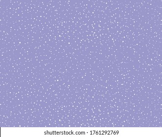 La nieve cae. Patrón de dibujo del vector