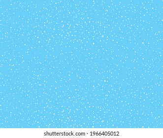 Cute happy january eve repeat tiny icy spark spatter splat blot chill crystal star shape festive template isolated on blue noel paper. Even ice chaotic draw blob picture splatter creative ornate style