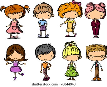 3,268 Animated boy girl Stock Illustrations, Images & Vectors ...