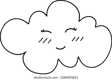 Weather icon set. Sunny, cloudy, rainy, partly cloudy and rainbow